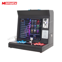 Console de jeux d'arcade à monnayeur personnalisée Marwey, multi-jeux, version classique rétro 3D, machine de jeu vidéo de table compacte pour bar