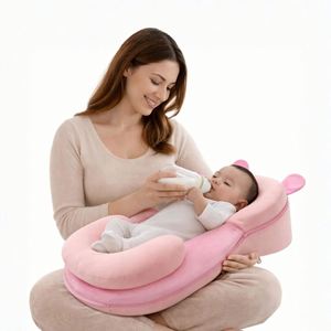 Wholesale Lounger Pillow for Infant Cushion Reflux Breastfeeding Pillow Bottle Feeding Tummy Time Cushion - Product Image 4
