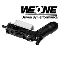 Refroidisseur d'huile moteur avec adaptateur de boîtier de filtre à huile pour Chrysler 200 (références 5184294AE, 5184294AC, 5184294AD, 5184304AD, 5184304AE, 5184304AF)