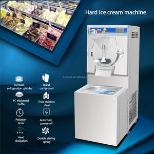 Nueva Máquina de Helados Comercial de Alta Resistencia con Certificación ETL, con Grifo Rociador y Fregadero, 1 Año de Garantía - Product Image 2