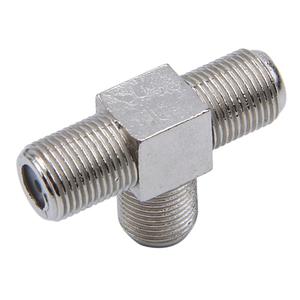 F Female до 2 F женский разъем тройной T RF адаптер Коннектор 3-х полосная сплиттер - Product Image 2