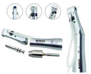 Produits d'implants dentaires SOCO, pièce à main à angle droit à bouton-poussoir, réduction 20:1, pulvérisation d'<span class=keywords><strong>eau</strong></span> externe pour implants - Product Image 4