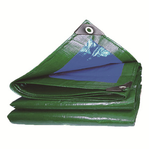 Ruigu Huizhong Pe Tarpaulin 80g Blue Green <b>Waterproof</b> Sunproof Outdoor Cover For Construction And Storage - Product Image 2