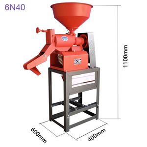 NEWEEK rodillo de goma gasolina eléctrica cáscara de arroz Molino de mijo pequeña fresadora de arroz - Product Image 2