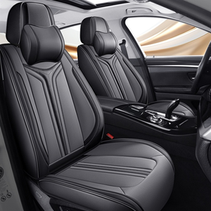 Fundas Protectoras Impermeables para Asientos de <span class=keywords><strong>Coche</strong></span>, Juego Completo Universal de Lujo - Product Image 1