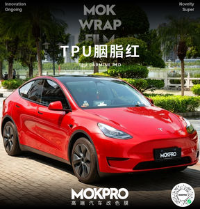 Película Protectora para Automóviles Rouge TPU/PPF, Autoregenerable, Antiamarilleo, Resistente a los Arañazos, Película de Color para Carrocería de Automóvil al por Mayor, Más de 300 Colores - Product Image 2