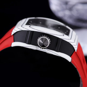 Reloj Mecánico Automático de Lujo para Hombre, Nuevo Modelo 2026, Caja Blanca, Diseño Esqueleto, Forma Tonneau, Resistente al Agua, Deportivo, Venta al Por Mayor - Product Image 4