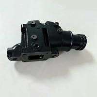 Proveedor de Escapes de Unión Seca OEM de Fábrica V6 V8, Escapes de Hierro Fundido XME 4309 Mercruiser de 4 Pulgadas, Compatible con 864309T02