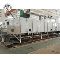 DWB Tunnel industriel Séchoir à bande micro-ondes Four stérilisateur Machine pour pistaches, noix, amandes, épices, noix de coco desséchées