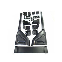 Nouvelle barre de protection en plastique ABS noir/argent pour Toyota Hilux Travo 2026, style 4x4
