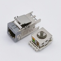 Conector Modular Keystone Blindado Cat6a Serie AMP TWIST SLX de Commscope Netconnect