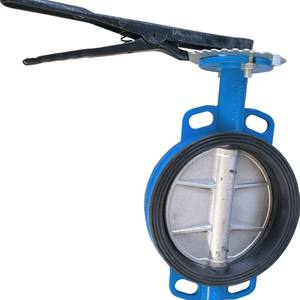 วาล์วผีเสื้อแบบมือหมุน DN800 สำหรับสื่อเหลว ผลิตจากเหล็กหล่อ พร้อมแหวนยางซีลสองทาง สำหรับน้ำมัน ขายส่งจากโรงงาน - Product Image 4