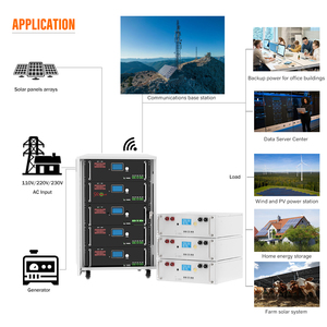 Sistema de Energía <span class=keywords><strong>Solar</strong></span> <span class=keywords><strong>Lipo4</strong></span>, Batería <span class=keywords><strong>Lipo4</strong></span> de Iones de Sodio para Granja, Centro de Datos, Estación de Energía de Respaldo, 48V, 200Ah, 100Ah, 280Ah - Product Image 5