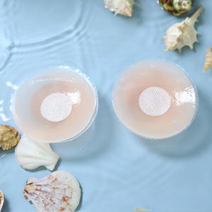 Dare Show Autocollant de poitrine en silicone ultra-mince perlé anti-exposition poitrine pour photos de mariage imperméable et spécial petite taille - Product Image 6