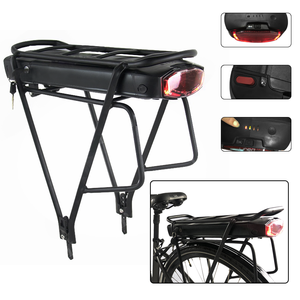 <span class=keywords><strong>Batterie</strong></span> au lithium amovible 36V 10Ah <span class=keywords><strong>48V</strong></span> 14Ah pour vélo électrique avec support arrière, compatible avec les kits de conversion <span class=keywords><strong>Bafang</strong></span>. - Product Image 6