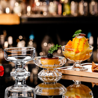IJscoupe, dessertbeker, restaurantkom, fruitsapglas, melktheekop, milkshakebeker, koude drank, cocktailbeker voor thuis- en cafégebruik