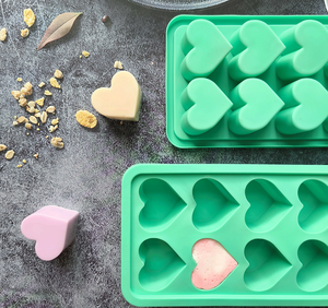 Moule <span class=keywords><strong>à</strong></span> glaçons en forme de cœur, moules <span class=keywords><strong>à</strong></span> glaçons en silicone pour la Saint-Valentin, pour chocolat, bonbons, fudge - Product Image 6