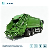 Promotion : Camion Compacteur de Déchets HOWO 6x4 à Carrosserie Verte, Vente Directe Usine, Camion de Collecte de Déchets pour la Ville