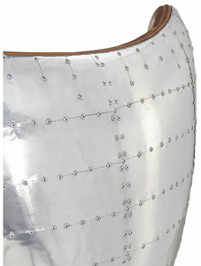 Silla Moderna Estilo Aviador con Forma de Huevo, Cojines Cómodos, Diseño Elegante y Construcción Duradera, Perfecta para Sala de Estar, Oficina o Salón - Product Image 3