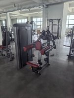 Máquina de elevación lateral sentada SK, venta al por mayor directa de fábrica, OEM ODM, equipo de entrenamiento de hombros de 160 kg para proyectos de gimnasios comerciales
