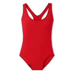 Hàng OEM Bán Chạy Đồ Bơi Một Mảnh Màu Đỏ Cho Nữ Đồ Bơi Sinh Lý Kinh Nguyệt Cho Thanh Thiếu Niên