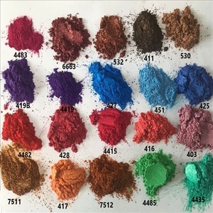 Pigments en poudre de mica pour bombes de bain, savons faits main, colorants, fards à paupières, blush, nail art, résine et bijoux - Product Image 3