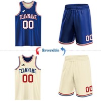 Maillot de basket réversible, design bicolore pour un assortiment polyvalent des équipes lors des tournois et des événements