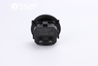 Timer Digital Bulat Terbaru 12v 24v DC 6 Digit Penghitung Jam Mekanis untuk Mesin Generator Kompresor Udara