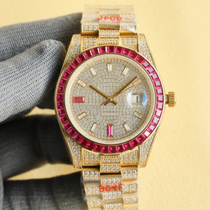 Montre automatique mécanique de luxe 40 mm en zircone, acier inoxydable 904L - Product Image 3
