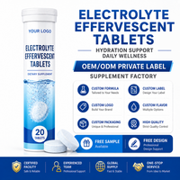 Fabricante de Tabletas Efervescentes de Electrolitos, Marca Privada, Fórmula Personalizada, Proveedor Mayorista para Compradores de Marcas Globales B2B