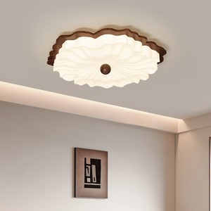 Lustre moderne en aluminium en forme de fleur, CRI élevé 90, IP32, lumière de plafond, 3500K, blanc chaud, LED, montage en surface, pour salon - Product Image 3