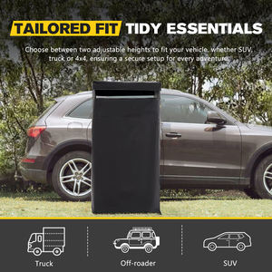 Tenda da Campeggio per Auto con Doccia e WC, Facile da Montare, Altezza Regolabile, Doppio Strato in Poliestere, per Tutte le Stagioni - Product Image 4