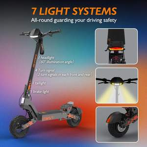 2025 <span class=keywords><strong>Black</strong></span> <span class=keywords><strong>Friday</strong></span> Dropshipping Scooter eléctrico de moda para Kukirin G2 15ah Capacidad de la batería Tipo electrónico inteligente al por mayor - Product Image 3