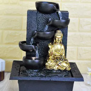 Southeast Asia Buddha fountain water decoration home decoration living room fortune bonsai creative humidifier