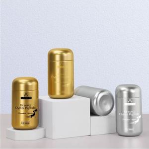 200ml ek şişe ambalajlama lüks elektroliz altın ekran baskı <span class=keywords><strong>PET</strong></span> gıda takviyesi yenilikçi plastik şişe ambalajlama - Product Image 5