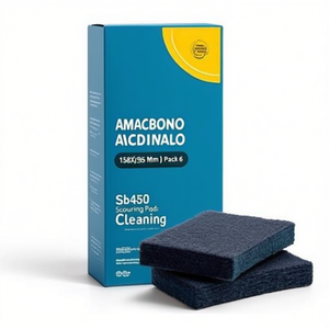 Tamponi in spugna blu 158x95 mm, confezione da 6, SB450, per la pulizia - Product Image 2