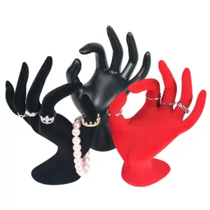 Hand Model Ring <span class=keywords><strong>Display</strong></span> Chủ Đổ Xô Vòng Đeo Tay Tổ Chức Đứng Matte Lưu Trữ Đồ Trang Sức Sơn Mài Trang Sức Bao Bì & Hiển Thị - Product Image 2