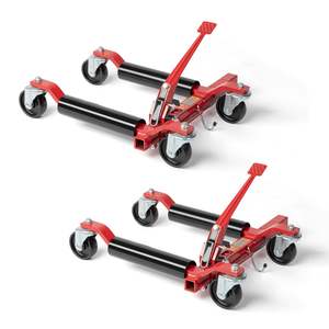 Roue en acier robuste chariot <span class=keywords><strong>voiture</strong></span> patin dispositif mobile ascenseur pneu rouleaux Jack véhicule positionnement pédale aller Jack pour <span class=keywords><strong>voiture</strong></span> et camion - Product Image 1