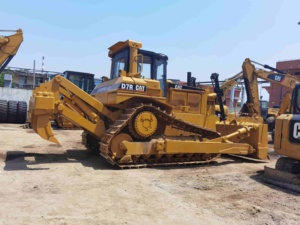 รถดันดิน CAT D7R มือสอง น้ำหนักใช้งาน 20.3 ตัน เครื่องยนต์ C12 หกสูบ พร้อมริปเปอร์ สำหรับงานวิศวกรรมเทศบาล - Product Image 4