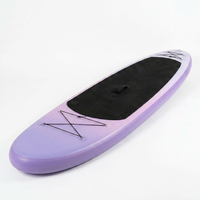 Trendiges Lavendel-Aufblasbares Allround-SUP-Board aus PVC-Material mit Ästhetischem Design für Yoga Unisex Paddleboard OEM-Service