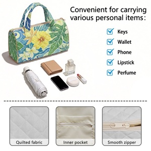 Sac à main brodé personnalisé avec imprimé Tiare des îles de <span class=keywords><strong>Tahiti</strong></span> et imprimé floral Hibiscus des Fidji, idéal pour le shopping, les voyages et le quotidien - Product Image 5