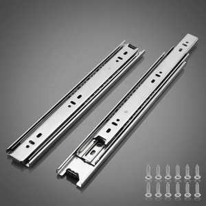 Meilong - Rieles de Hierro Modernos para Cajones, con Rodamientos de Bolas, para Muebles de Dormitorio, Baño y Comedor, de Alta Capacidad de Carga, Más Vendidos - Product Image 3