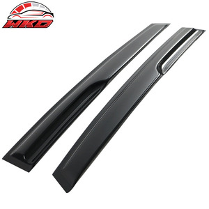 Convient pour Fiesta Hatchback 11-19, visières de fenêtre en acrylique style Mugen, lot de 4 pièces - Product Image 4