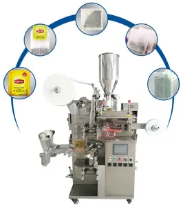 Macchinario d'imballaggio del caffè della macchina imballatrice del peso di riempimento della borsa industriale della polvere del tè