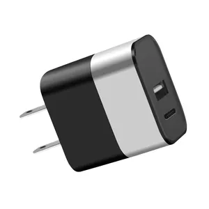 Draagbare Wandlader Snel Opladen Power Adapter Draagbare Gemakkelijk Te Dragen Usb Type-C Telefoon Oplader Voor Iphone