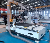 1325 atc cnc routeur machine avec 8 pièces changeur d'outils linéaire atc travail du bois gravure cnc routeur machine