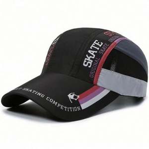 Nueva Llegada 2024, Gorra de Béisbol de Nailon Oxford Transpirable de Secado Rápido, Gorras de Golf, Gorras para Correr, Diseño con Letras, Unisex, Venta al Por Mayor - Product Image 3