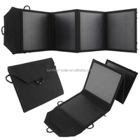Chargeur de panneau solaire portable pliable et flexible à haute efficacité 20W 30w 21W Mono ETFE 5V USB pour téléphones portables