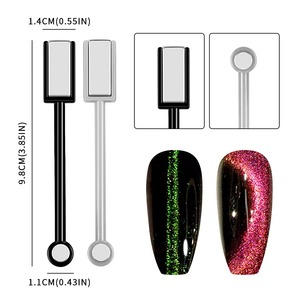 Juego de Varitas Magnéticas para Decoración de Uñas, para Pintar Uñas con Gel Efecto Ojo de Gato 3D, Varita Magnética para Esmalte de Gel UV, Herramientas de Manicura Mágica - Product Image 2