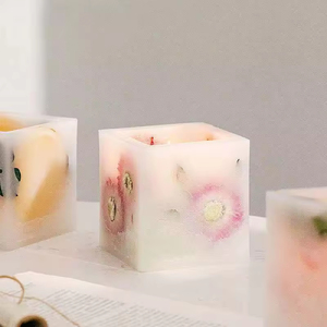 Vela Aromática de Cera de Soya, Velas de Lujo con Aroma Personalizado y Flores Secas - Product Image 5